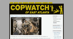 Desktop Screenshot of copwatchoea.org